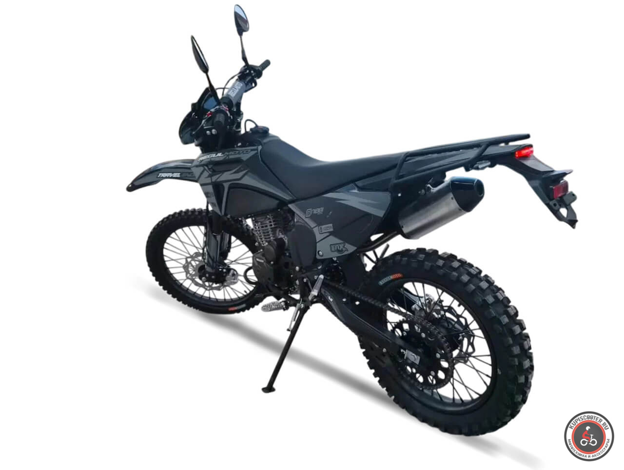 Мотоцикл Regulmoto ZZ PR 300 6 передач серый - Емкость топливного бака: 9 л.